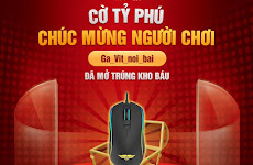 [CHÚC MỪNG] Người chơi Ga_Vit_noi_bai ẵm Chuột Gaming tại Cờ Tỷ Phú