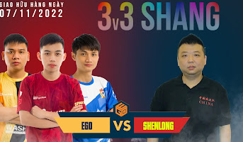 AoE: Hồng Anh, U98, Kamachi vs Team Shenlong (Bản chuẩn) 3v3 Shang