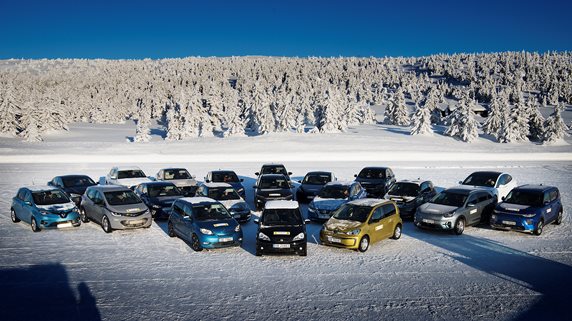 Chạy thử nghiệm 20 mẫu xe điện phổ biến trong điều kiện mùa đông tại Na Uy (2020)