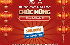 [CHÚC MỪNG] Người chơi ThemGai-DesignX rung trúng 500K Thẻ Cào Điện Thoại 