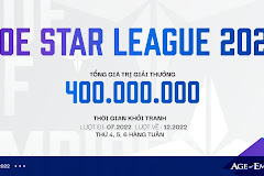 Công bố AoE Star League 2022: Giải đấu AoE đầu tiên kéo dài suốt 10 tháng!
