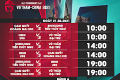 Bốc thăm chia bảng và lịch thi đấu vòng bảng AoE Tournament 2vs2 Vietnam - China 2021