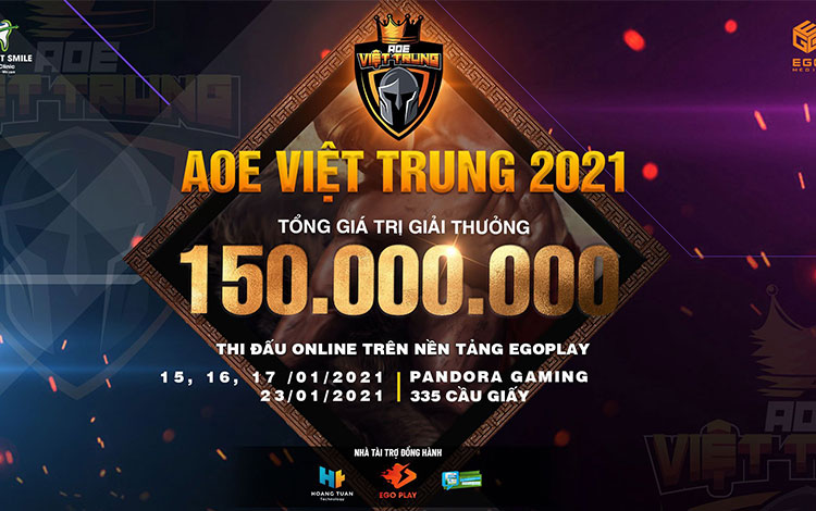 Thông báo chính thức giải đấu "AOE Việt Trung 2021".