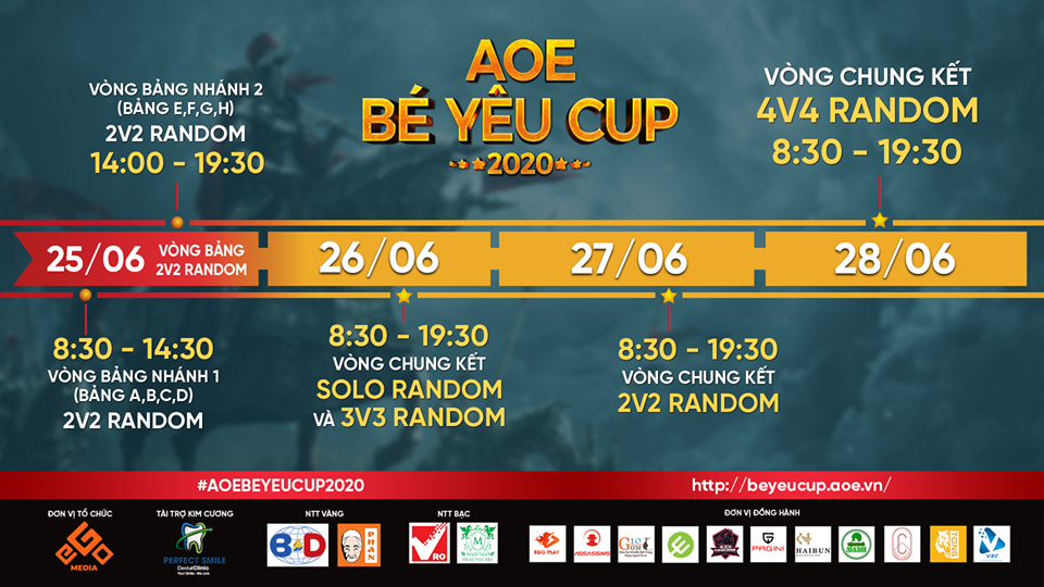 AoE Bé Yêu Cup 2020: Tổng hợp ba ngày thi đấu đầu tiên