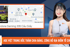 Bản tin AoE ngày 11/1: AoE Việt Trung công bố địa điểm tổ chức và bốc thăm chia bảng đấu