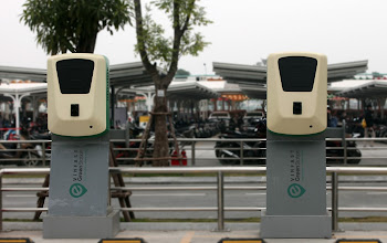 Lộ diện trạm sạc cho ô tô điện đầu tiên VinFast GreenStation tại Vinhomes Ocean Park, Hà Nội