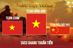 Tổng hợp kết quả AoE Việt Trung Thập Bát Tinh Tú Tranh Hùng