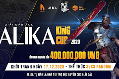 Thông báo về giải đấu AoE Alika King Cup 2020