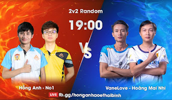 Hồng Anh - No1 vs Vanelove - Xuân Thứ | 2vs2 Random | 22-04-2020