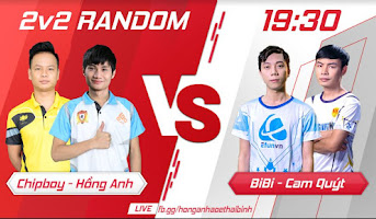 Hồng Anh - Chipboy vs Bibi - Quýt | 2vs2 Random | 19-03-2020