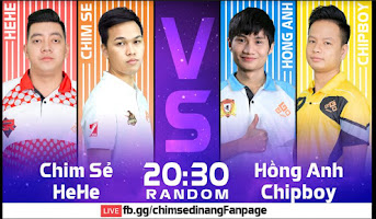 CSĐN - Hehe vs Hồng Anh - Chipboy | 2vs2 Random |17-03-2020