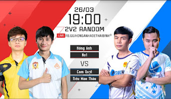 Hồng Anh - No1 vs Quýt - Thầu | 2vs2 Random | 26-03-2020