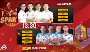 Sparta vs Hà Nội | 4vs4 Random | 12-03-2020